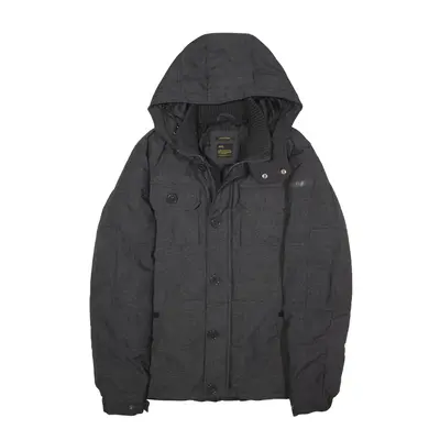 RIFLE Puffer Jacket Grey Mens S