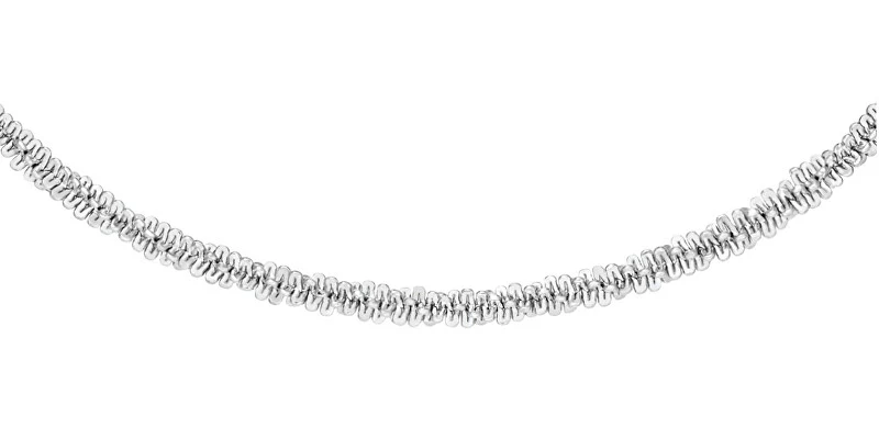 Daniel wellington Elan DW00400561/4 Twisted Steel Chain - Length: 44 cm