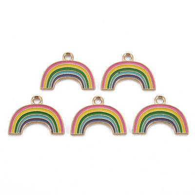 Alloy Enamel Pendants