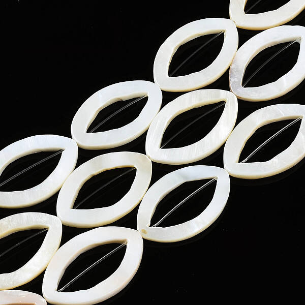 Natural Freshwater Shell Beads Strands