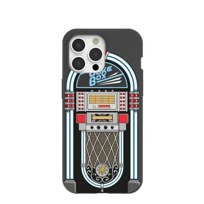 Black Jukebox iPhone 15 Pro Max Case