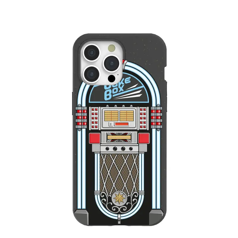 Black Jukebox iPhone 15 Pro Max Case