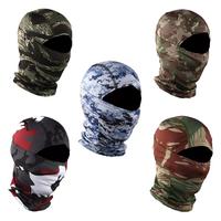 5PCS Balaclava Tactical Camo Face Mask,UV Protection Windproof for Women Men Hunting Fishing Motorcycle Sun Hood Cover