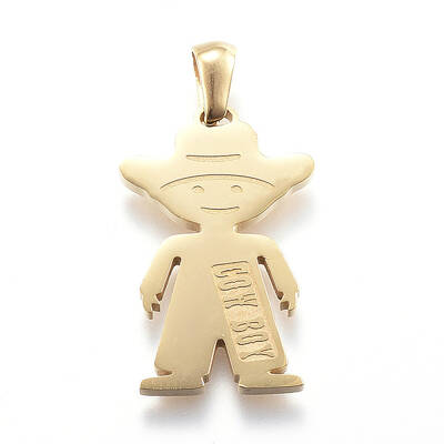 Ion Plating(IP) 304 Stainless Steel Pendants