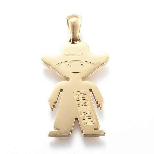Ion Plating(IP) 304 Stainless Steel Pendants