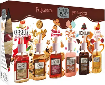Sweet Home Collection Set Regalo Diffusore Di Fragranze Dolci