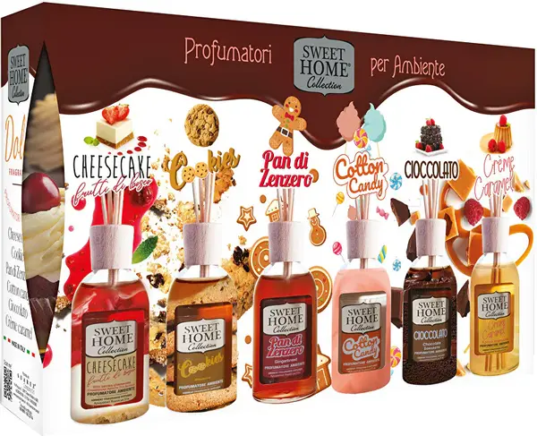 Sweet Home Collection Set Regalo Diffusore Di Fragranze Dolci