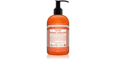 Dr. Bronner's Organic Tea Tree Sugar Soap 355 ml