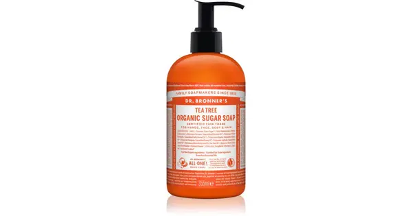 Dr. Bronner's Organic Tea Tree Sugar Soap 355 ml