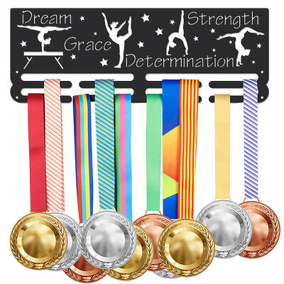 Sports Theme Iron Medal Hanger Holder Display Wall Rack