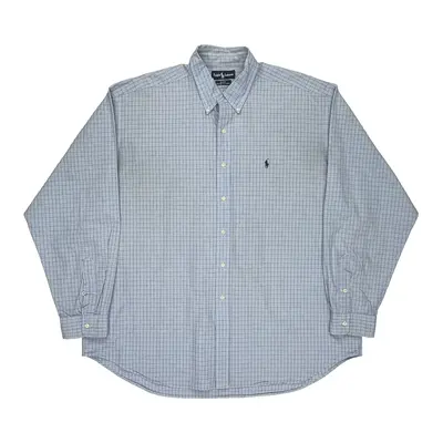 Blake Ralph Lauren Checked Shirt - 2XL Blue Cotton