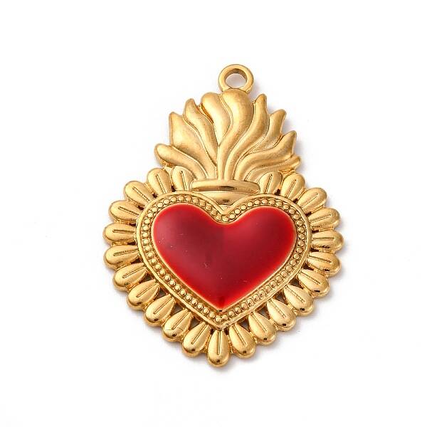 304 Stainless Steel Enamel Pendants