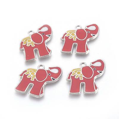 Alloy Enamel Pendants