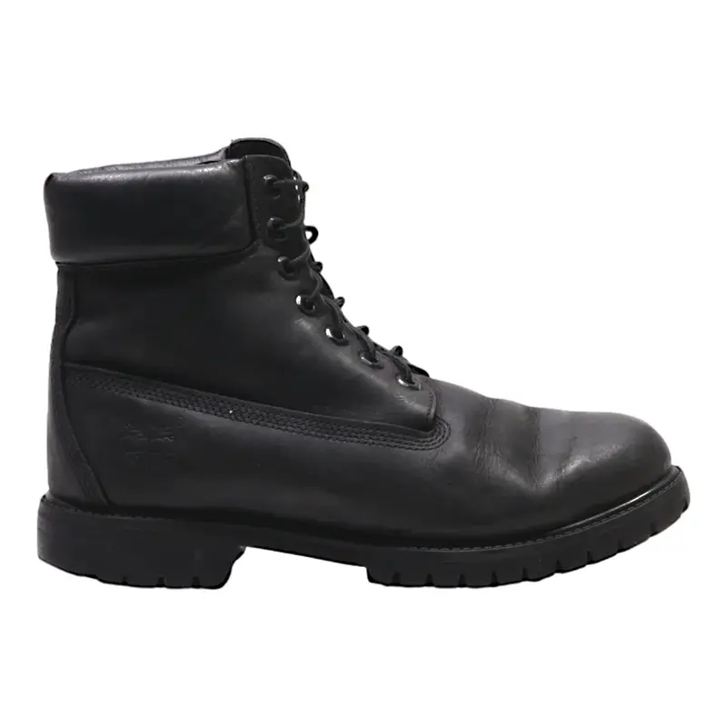 TIMBERLAND Lace-Up Boots Black Leather Womens UK 6.5