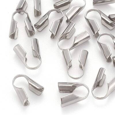 Tarnish Resistant Stainless Steel Bead Tips