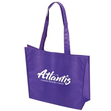75 Customized Non Woven Textured Tote Bag - Recyclable & 28