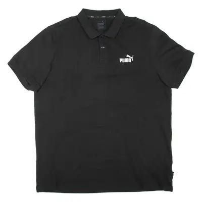 PUMA Mens Polo Shirt Black 2XL
