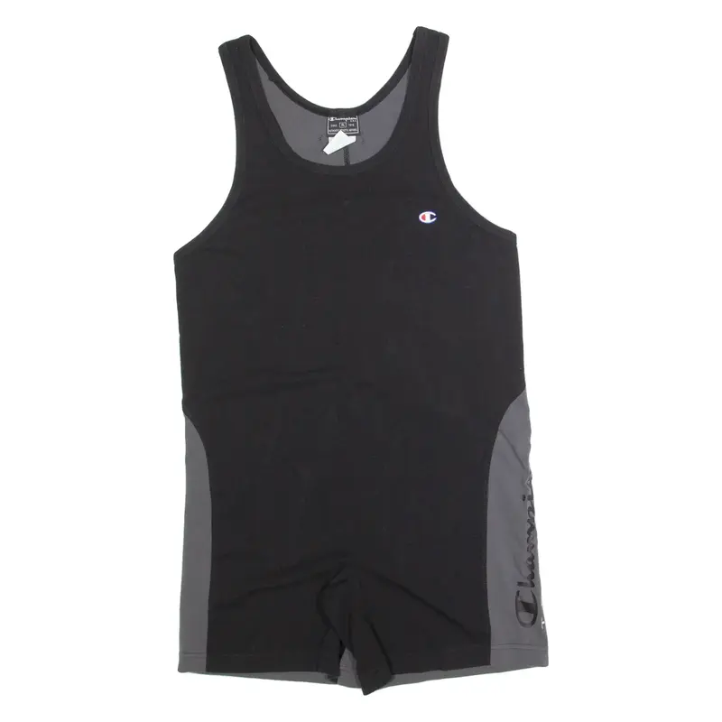 CHAMPION Womens Unitard Grey Skinny XL