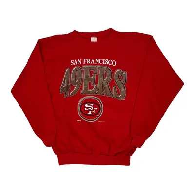 San Francisco 49Ers Made In Usa Unbranded Nfl Sweatshirt - 2XL Red Cotton Blend