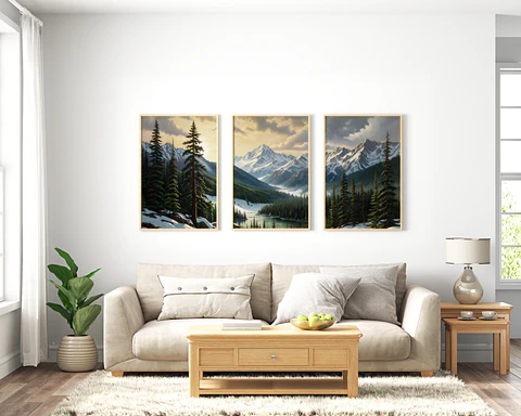 Majestic Mountain Serenity