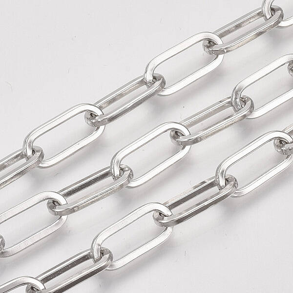 Unwelded Iron Paperclip Chains