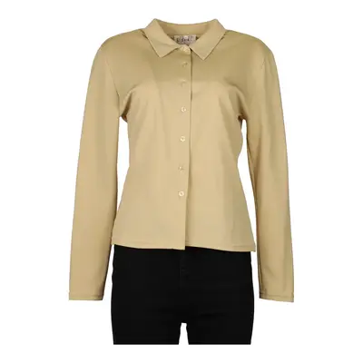 Planet Shirt - Medium Beige Polyester