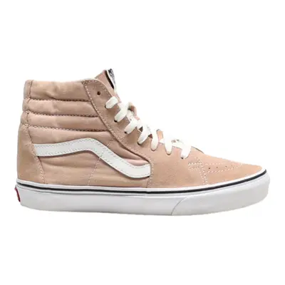 VANS High Top Trainers Pink Leather Womens UK 5.5