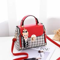 Mother's Day Gift,Sling Bag Small Crossbody Backpack Purse , Fashionable Plaid Handbag, Casual Versatile Shoulder Bag for Dai...