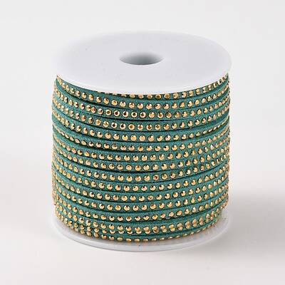 Rivet Faux Suede Cord