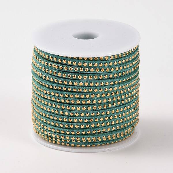 Rivet Faux Suede Cord