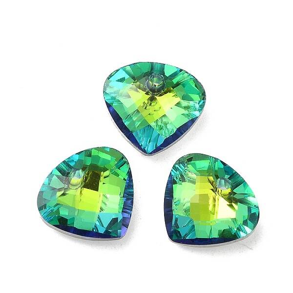 Electroplated Glass Pendants