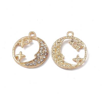 Alloy Rhinestones Pendants