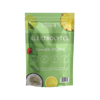 Just Ingredients Electrolyte Powder – Summer Splash Sample Pack – 5 Single Sticks – Tropical Paradise, Blue Hawaiian, M...