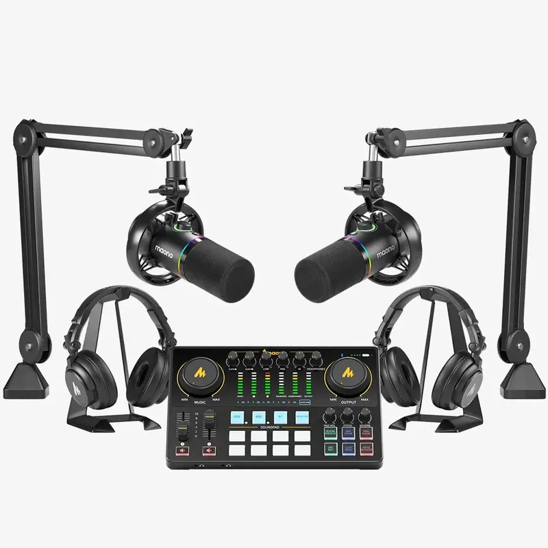 Two People Podcast Equipment Bundle