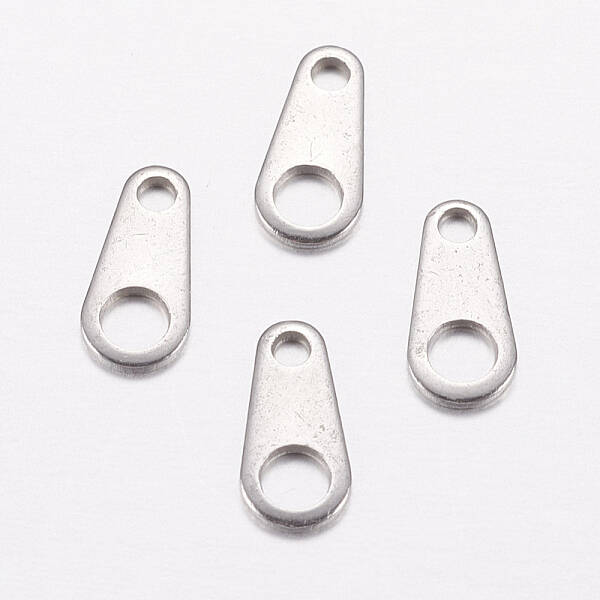 Tarnish Resistant 201 Stainless Steel Chain Tabs