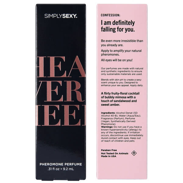 Simply Sexy Head Over Heels - Pheromone Perfume - .31oz - 9.2ml