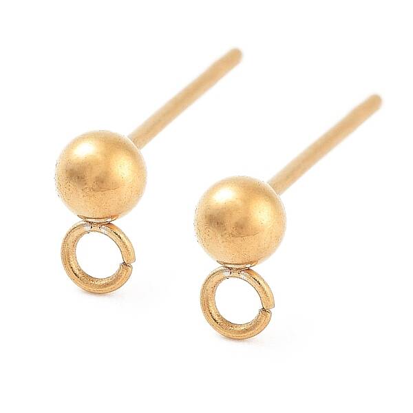 202 Stainless Steel Stud Earring Findings