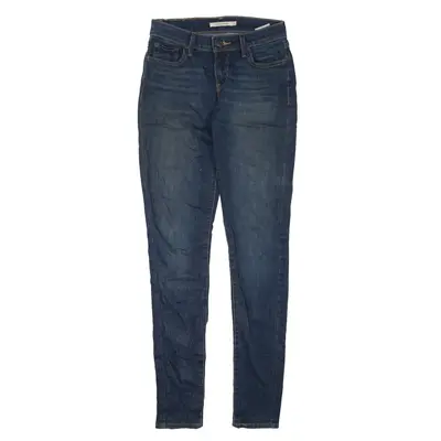 LEVI'S 710 Jeans Blue Denim Slim Skinny Womens W26 L32