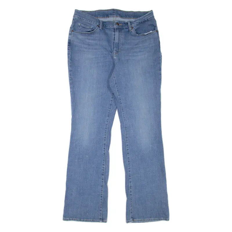 LEVI'S Womens Jeans Blue Regular Bootcut Stone Wash W30 L32