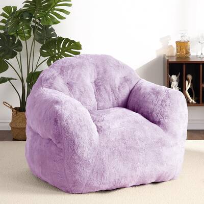 Garvee Bean Bag Chair with Filler, 51” Giant Bean Bag Sofa for Adults Kids, Soft Cozy Large Beanbag Sofa Chair with Armrest...