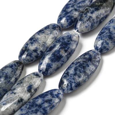 Natural Blue Spot Jasper Beads Strands