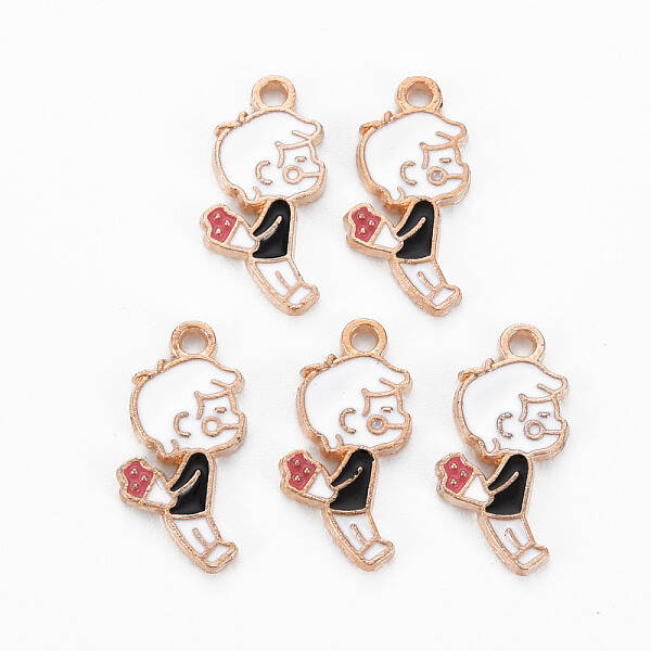 Alloy Enamel Pendants