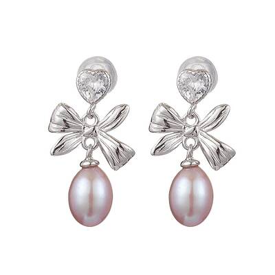 Natural Pearl Ear Studs