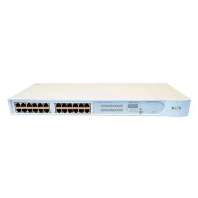 3Com 3C16465C-US | SuperStack III Baseline 24 x RJ-45 Ports 10/100Base-TX Layer 2 Unmanaged Rack-mountable Fast Ethernet Netw...