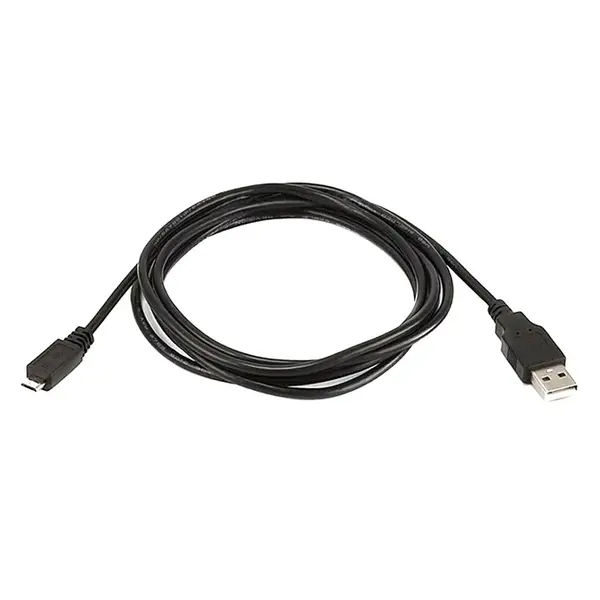 4868 Monoprice USB-A to Micro USB-B 2.0 Cable 5-Pin 28/28AWG Black 6ft