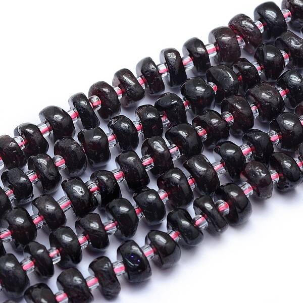 Natural Garnet Beads Strands