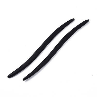 Vintage Schima Wood Hair Sticks Findings