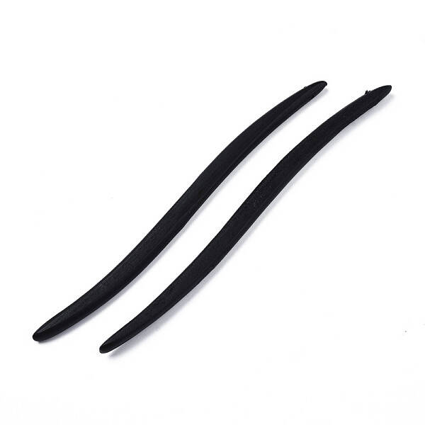 Vintage Schima Wood Hair Sticks Findings