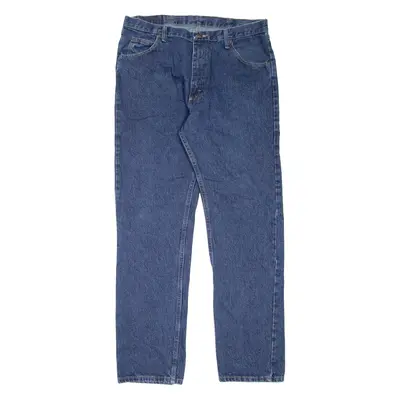 WRANGLER Mens Jeans Blue Regular Straight W36 L33