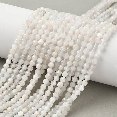 Natural Rainbow Moonstone Beads Strands